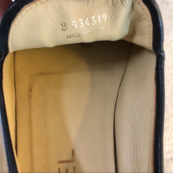 Chanel moccasin loafer beige and black lamb skin - Picture 10 of 11